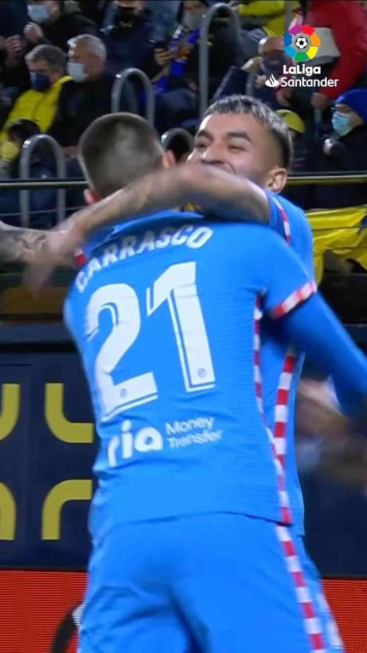 アトレティコ・マドリードのインスタグラム：「Un día más en la oficina para Angelito 😮‍💨」