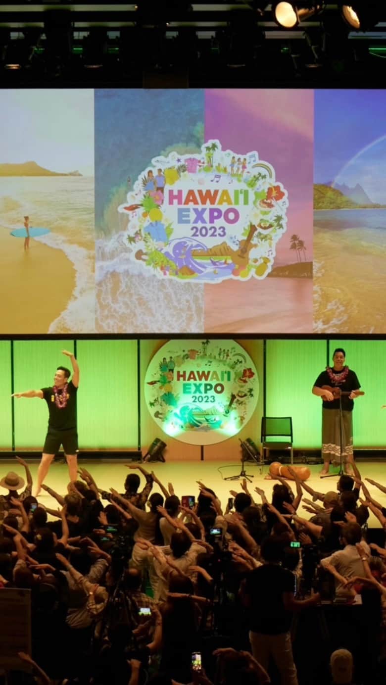 Instagenic Hawaiiのインスタグラム：「Watch Day 1 & 2 of Hawaiʻi Expo 2023 exclusively on mele.com!  渋谷ヒカリエで行われたハワイエキスポ2023, Day 1 と Day 2のステージをご覧いただけます！是非mele.comで無料登録を！」