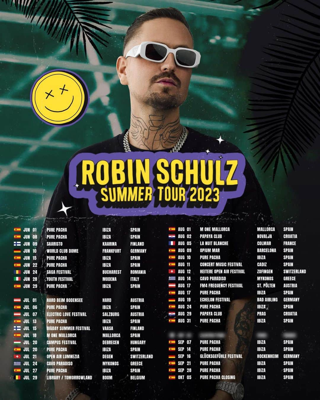 ロビン・シュルツさんのインスタグラム写真 - (ロビン・シュルツInstagram)「Summer Tour 2023 ☀️」6月4日 3時47分 - robin__schulz