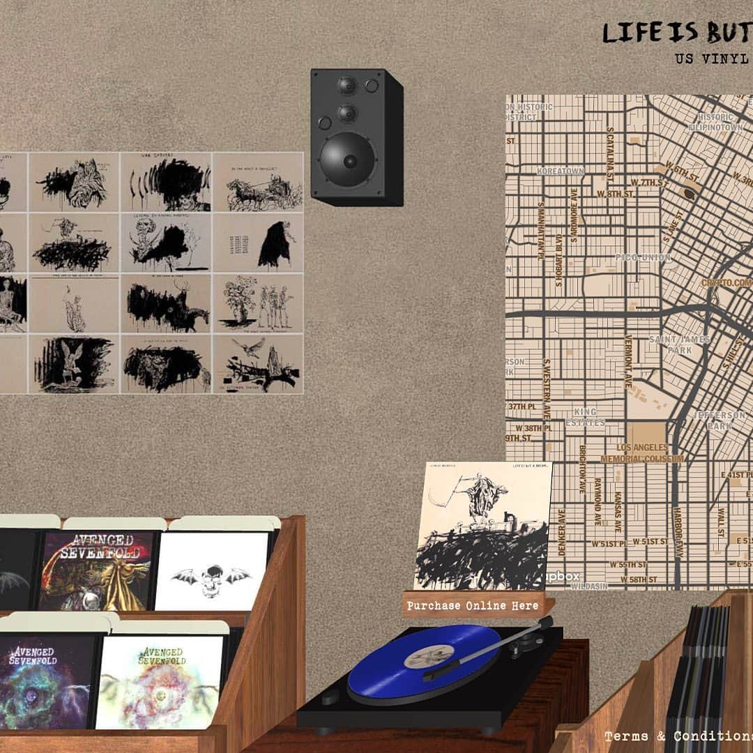 アヴェンジド・セヴンフォールドさんのインスタグラム写真 - (アヴェンジド・セヴンフォールドInstagram)「If you’re in the U.S. and looking to pick up #LifeIsButADream... on vinyl this weekend, use our interactive vinyl locator map to find a variant at record store near you. Link in bio. #LIBAD   📷: @georgiangelov.photo」6月4日 4時53分 - avengedsevenfold