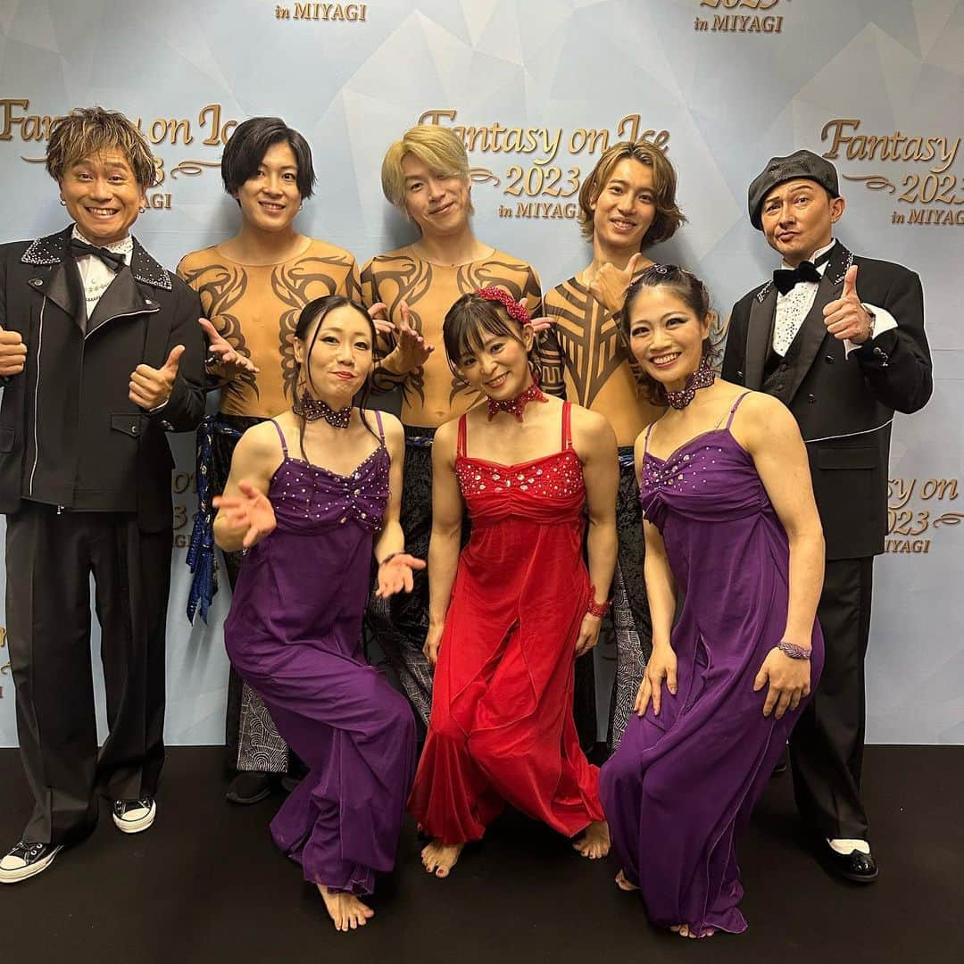 大舌恭平さんのインスタグラム写真 - (大舌恭平Instagram)「Fantasy on Ice 宮城公演ありがとうございました！ 事務所の先輩であるISSAさんKIMIさんと同じ現場にいられて最高でした🥺✨ そして流石のパフォーマンスありがとうございました🔥🔥  新潟公演も出演アーティストが変わってどんなシナジーがうまれるのか楽しみですね！ また新潟でお会いしましょう✨✨  #FaOI #FantasyonIce #bluetokyo #airyjapan #dapump #issa #kimi」6月4日 17時09分 - kyohei_ohshita