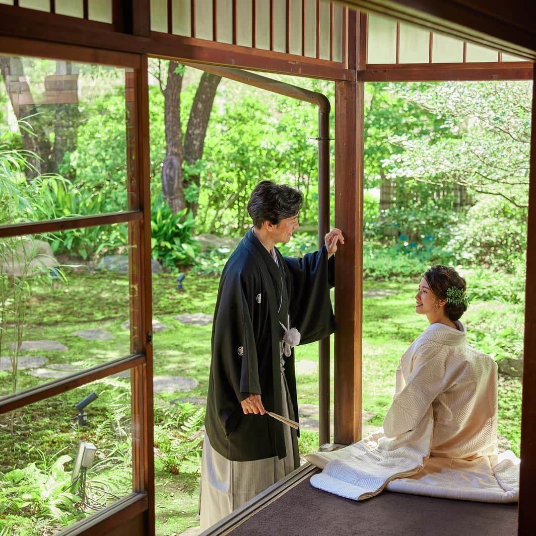 ガーデンレストラン徳川園さんのインスタグラム写真 - (ガーデンレストラン徳川園Instagram)「蘇山荘×白無垢  下のアカウントより⇩ ▶︎徳川園ウェディング @tokugawaen_wedding ▶︎徳川園ウェディングレポート @tokugawaen_wedding_report  #ガーデンレストラン徳川園 #名古屋花嫁 #徳川園花嫁 #徳川園花嫁レポ」6月4日 10時30分 - tokugawaen_wedding