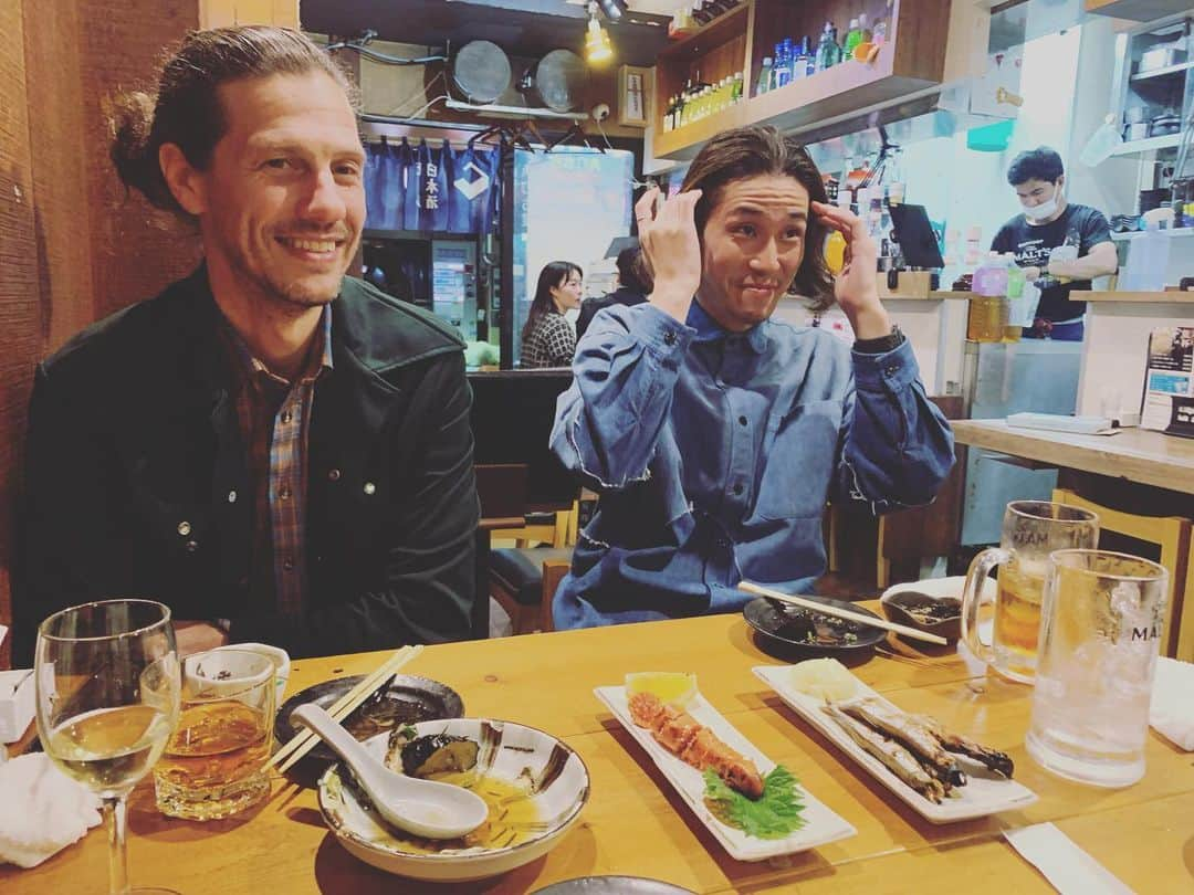 プリシラ・アーンさんのインスタグラム写真 - (プリシラ・アーンInstagram)「It’s always so hard to say goodbye when I leave Japan.  I feel so so lucky to have such kind and fun friends!   1. Having some delicious and very “Nagoya” food with some life changing friends.  2. Kyoko Maruyama san, my long-time translator and friend and Aya chan, my sweet hair and makeup friend.  3. The beginning of an unforgettable day at Ghibli Park (more on this later) 4. Fukaya san — friend from Ghibli Museum who was our “tour guide” at the new Ghibli Park.  5. Toshio Suzuki san and I holding up the poster for the new Miyazaki film that no one knows anything about!!! Very exciting… 6. Kazu Yamaji and his adorable baby inside his book shop @flyingbookstokyo  7. @5a5ha_5mith and @daigohanada after the Tokyo show 8. @sara_takatsuki_official who just keeps getting more and more beautiful  9. The one and only Maro-san, Director Hiromasa Yonebayashi san.  10. Spent the last night being silly on a rooftop with @emimeyer.   I hope I get to come back again and again and again….. ❤️   あなたのことが大すき！」6月4日 11時18分 - priscillaahn