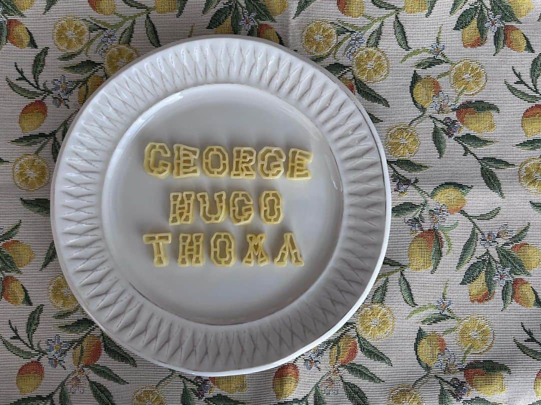 クリスティー麻里子のインスタグラム：「🍝 #GeorgeHugoThoma」