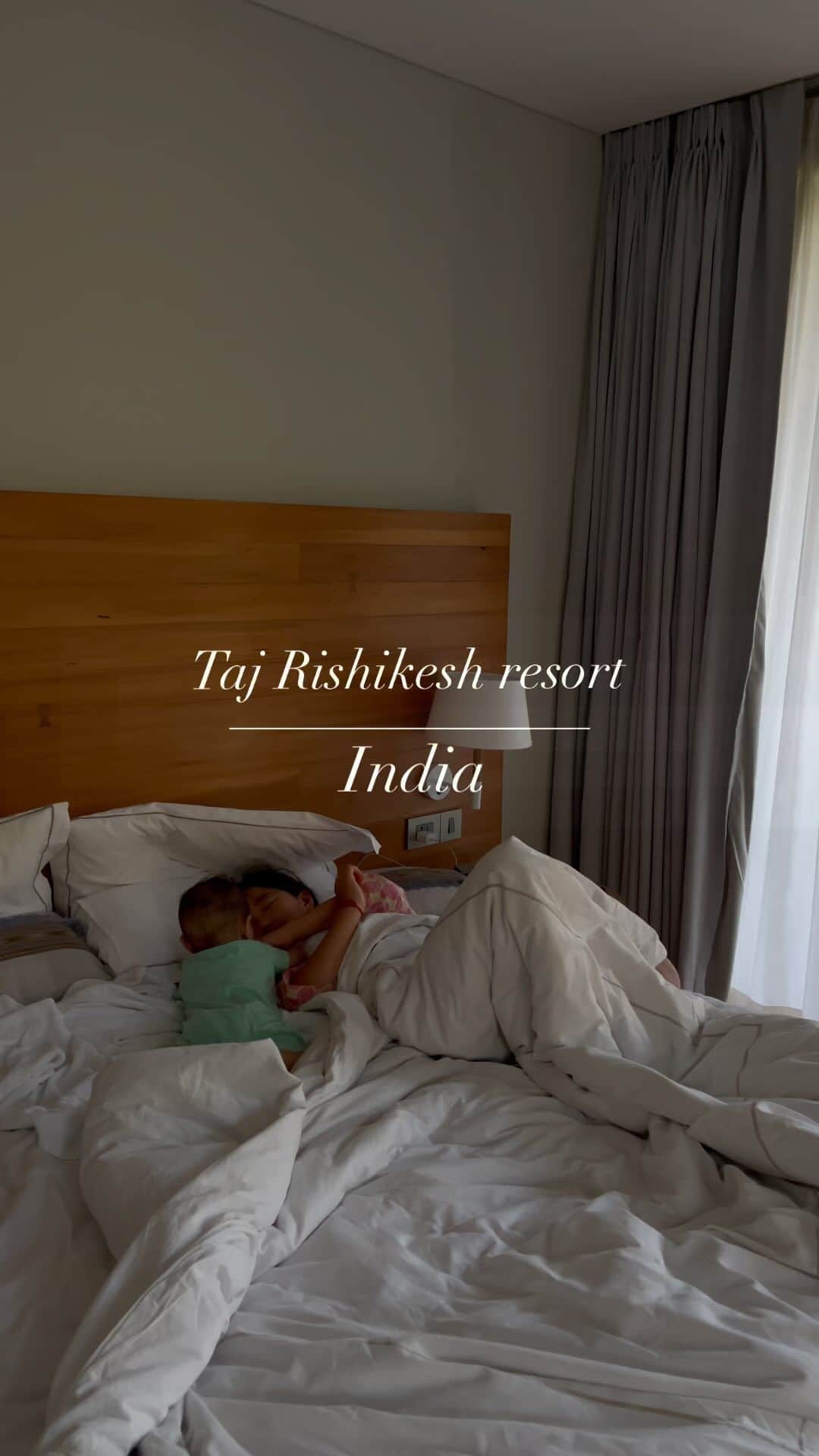結子のインスタグラム：「Taj Rishikesh resort in 🇮🇳 #tajrishikesh #India#rishikeshtrip」