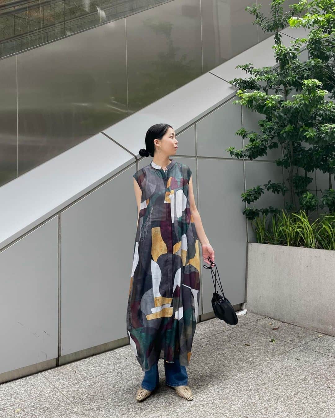 【美品】Ameri MEDI MURAL TRANSFORM DRESS MEDI MURAL TRANSFORM DRESS MEDI MURAL TRANSFORM DRESS ameri