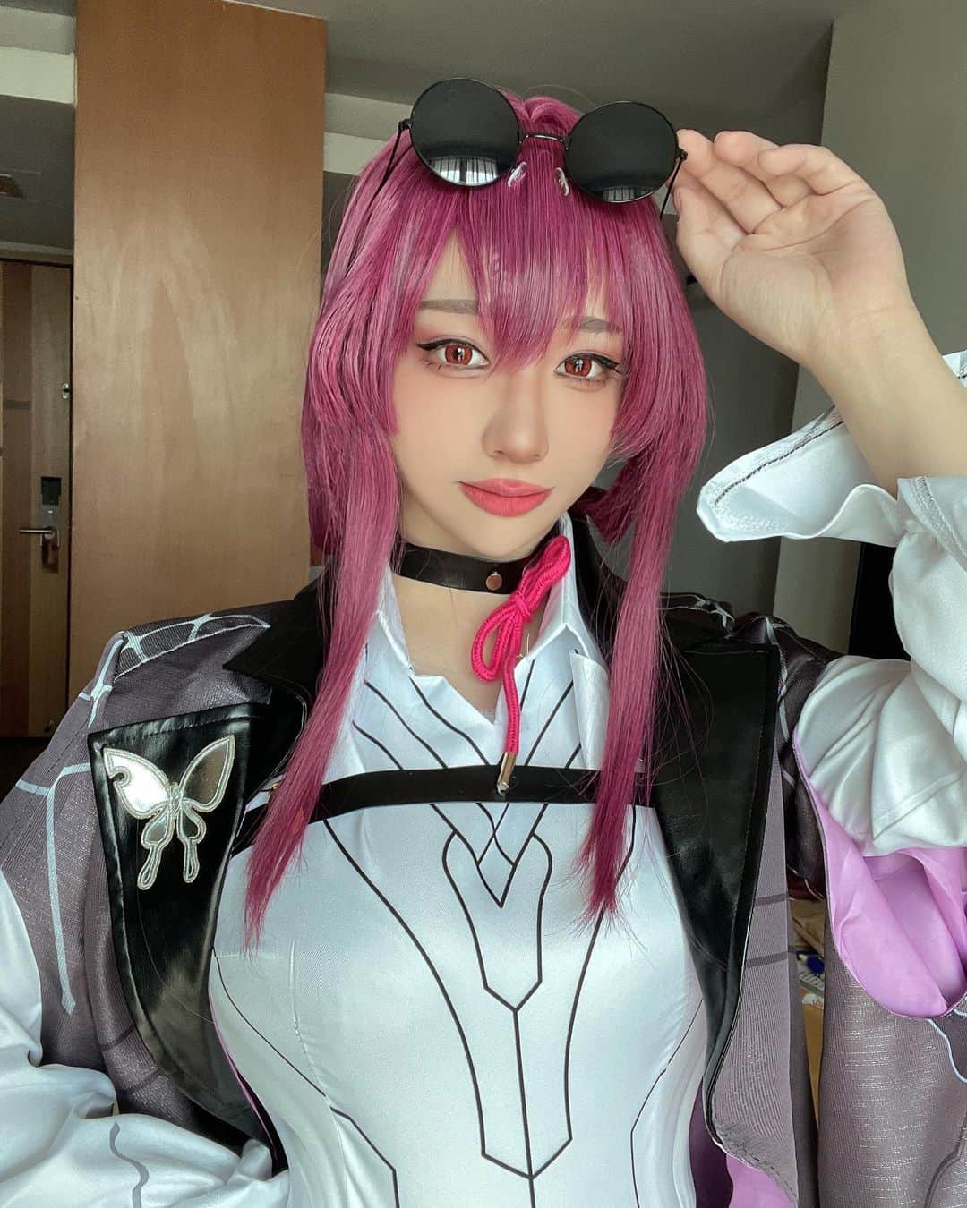 千尋さんのインスタグラム写真 - (千尋Instagram)「Maruya DAY2❤️  Booth&Cheki time  12:00pm-18:00pm  #maruya  #cosplay #honkaistarrail #kafka」6月4日 13時32分 - chihiro_chang