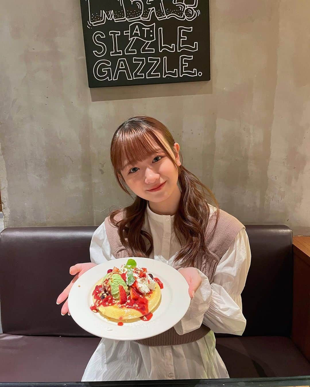 杉本彩寧さんのインスタグラム写真 - (杉本彩寧Instagram)「パンケーキ美味しかった🥞💞」6月18日 19時15分 - ayane._n