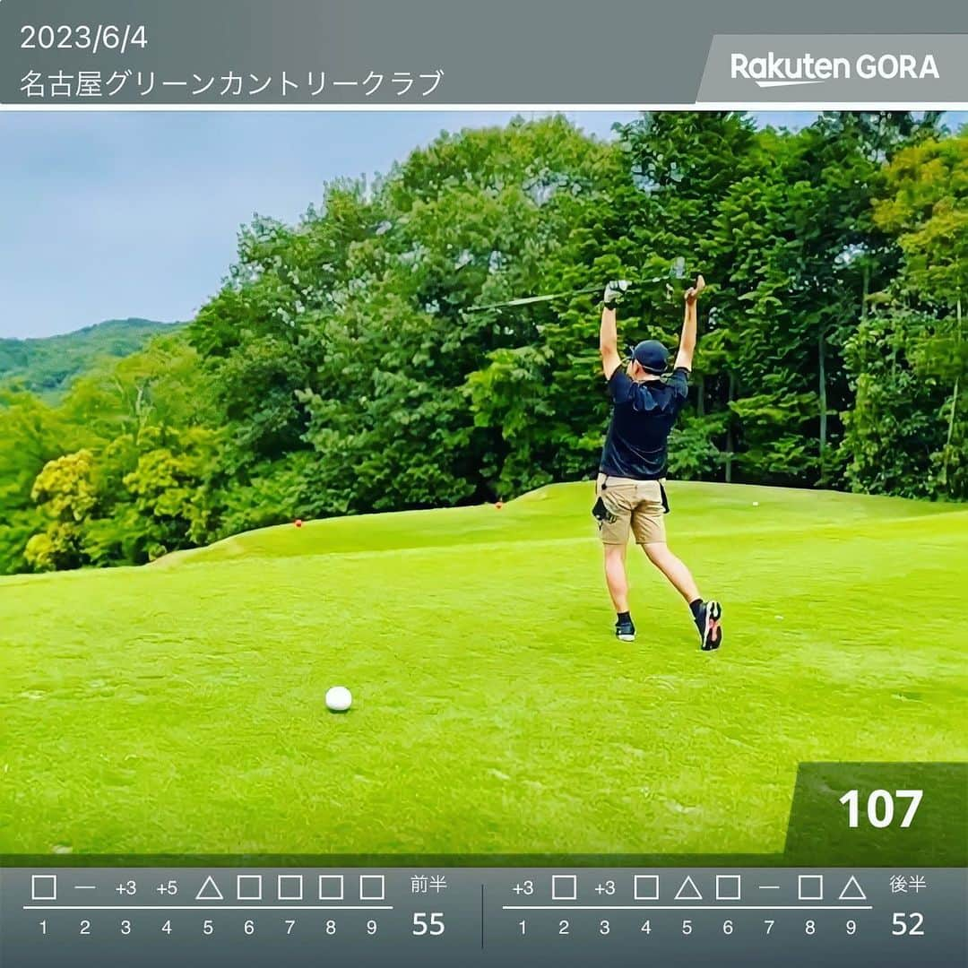 上坂嵩さんのインスタグラム写真 - (上坂嵩Instagram)「⛳️ . OB６発💥バンカー４発💥池２発💥 . 今日は写真のように、お手上げの連続でした😭 . . #名古屋グリーンカントリークラブ  #愛知 #豊田市 #愛知ゴルファー #東海ゴルファー  #休日ゴルフ #週末ゴルファー  #ゴルフ #golf #ゴルフ好きな人と繋がりたい  #ゴルフ好き #ゴルフコーデ #ゴルフ男子 #メーテレ #アップ #アナウンサー #上坂嵩」6月4日 18時44分 - takashi_uesaka_nbn