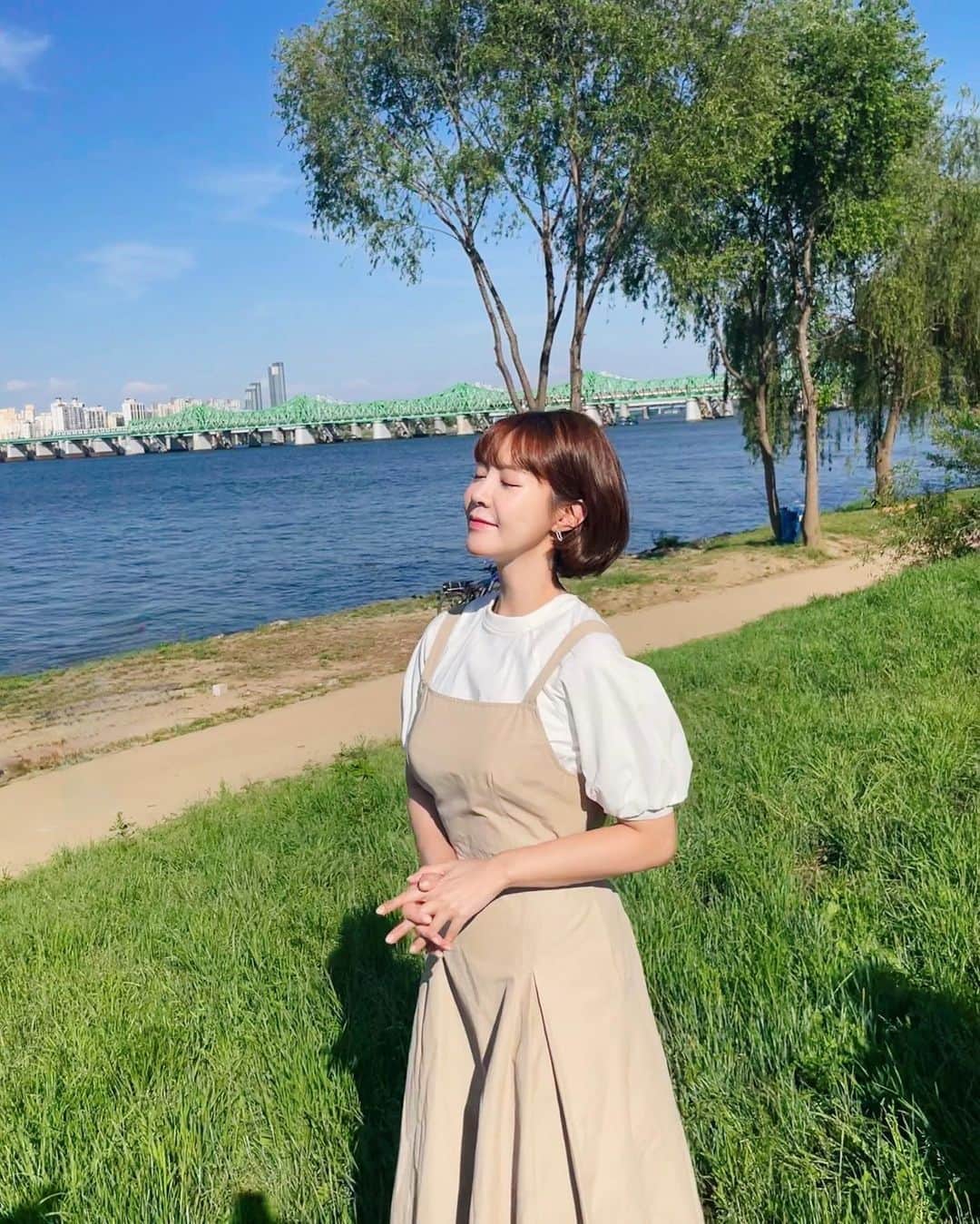 チェ・ユニョンさんのインスタグラム写真 (チェ・ユニョンInstagram)「🌳🌿🌱☁️」6月4日 18時50分 y.o.o.nyoung