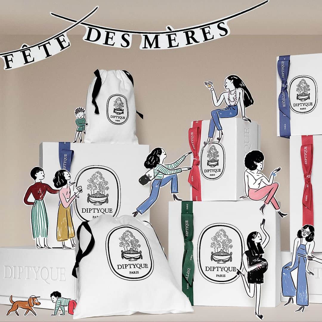 ディプティックのインスタグラム：「Little pleasures… …that say a lot. For Mother's Day, Diptyque has put together a selection of thoughtful gifts and gestures of affection. For the mum who means the most.  #diptyque #diptyqueparis #mothersday」