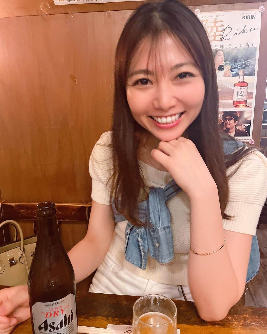 原アンナのインスタグラム：「最近、新橋はしご酒にハマってるー😆💡💡✨✨ 今日も幸せ💕」