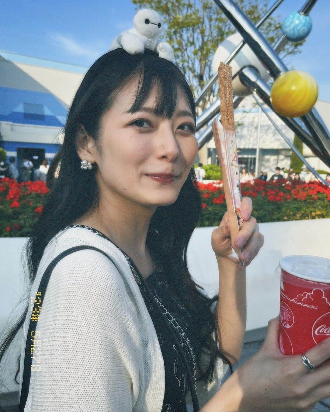 藤井美希さんのインスタグラム写真 - (藤井美希Instagram)「. 友達の左側がすきな人です  #disney#disneyland  #ディズニー#ディズニーランド #ベイマックス」6月4日 20時04分 - miki_fujii.527