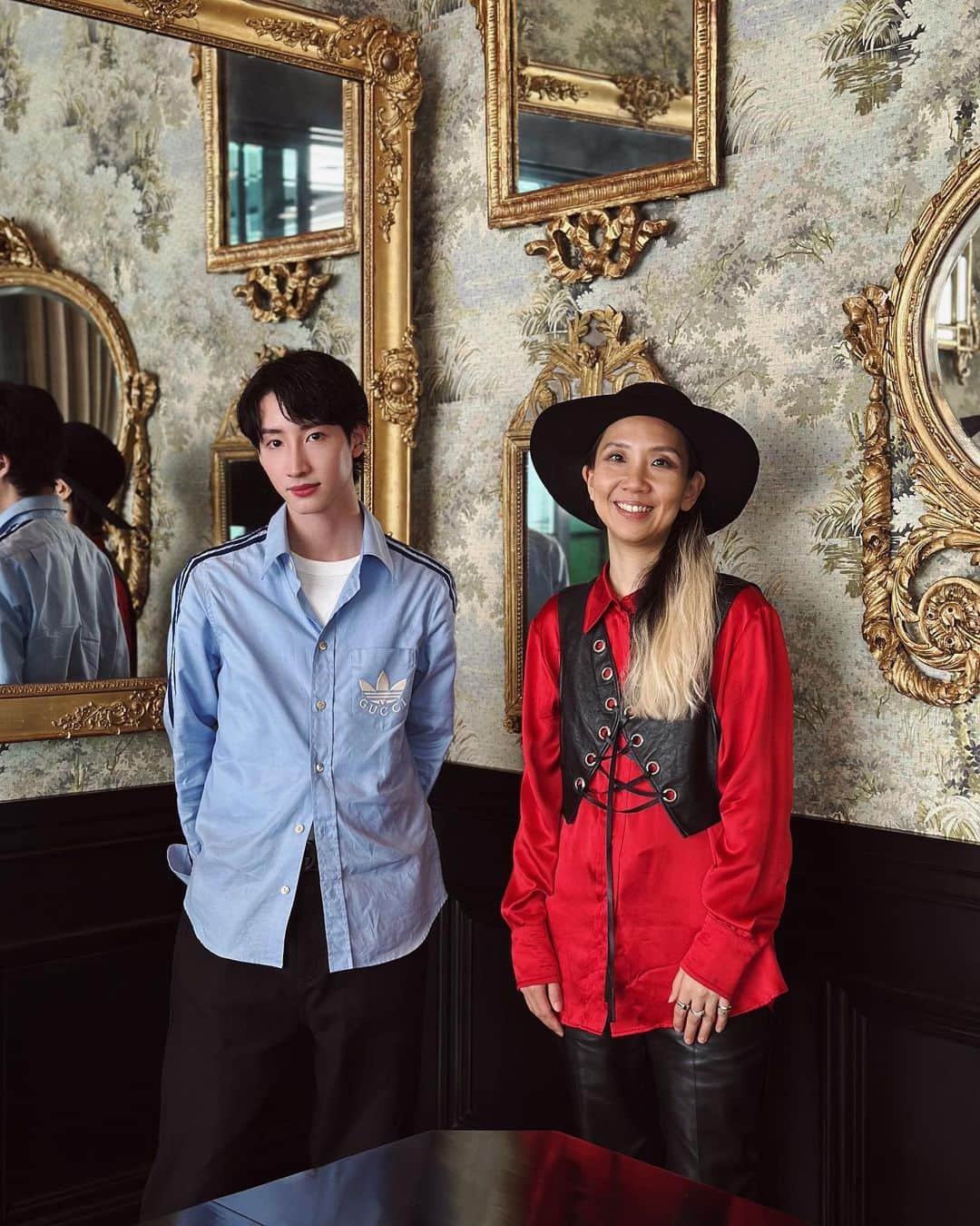 のインスタグラム：「CLUB GUCCI @gucci @gucciosteria   With @kingtokyooo San💐」