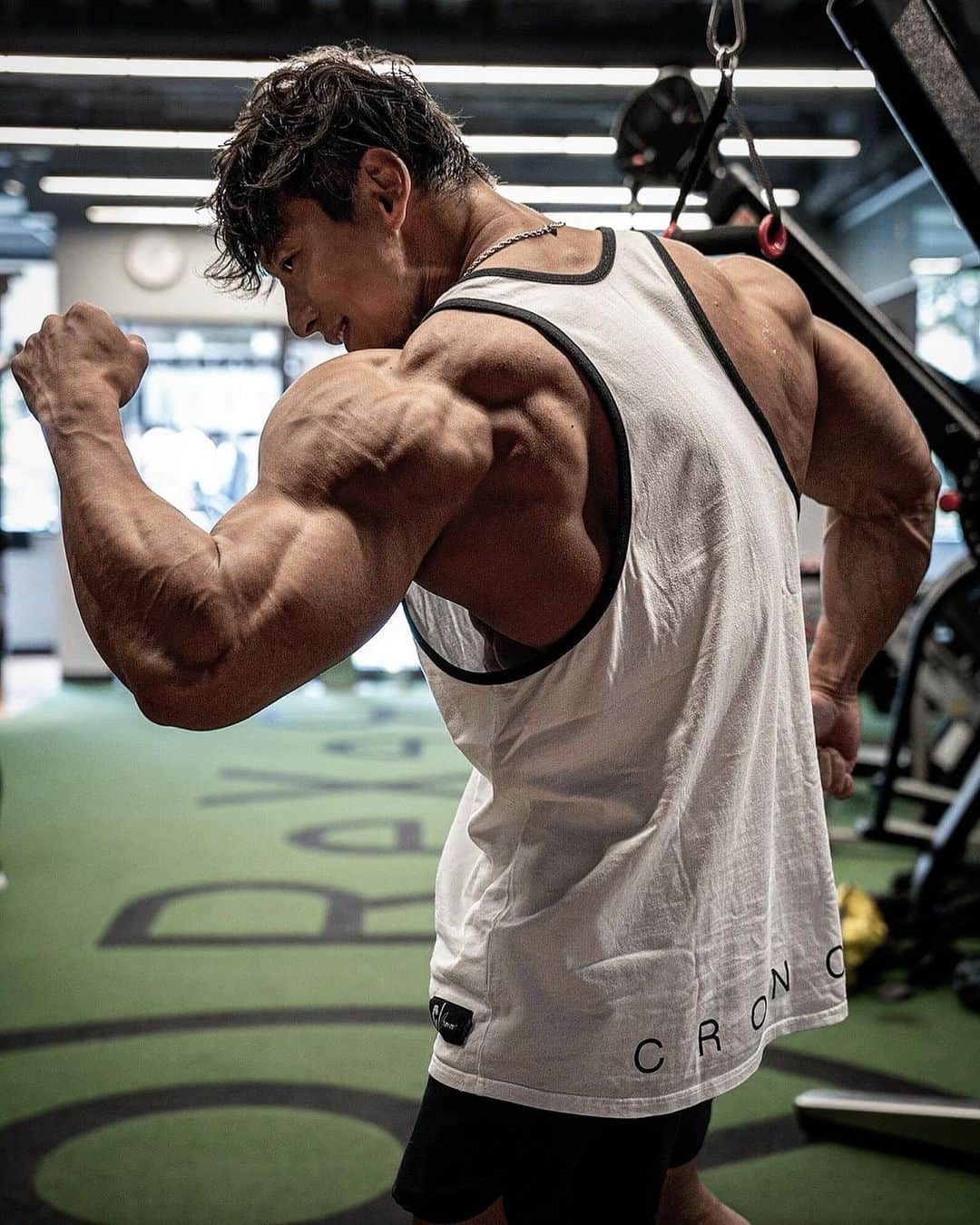 佐藤正悟のインスタグラム：「🔥 　 #ifbb  #ifbbpro  #ifbbproleague  #ifbbkorea  #agp  #physique  #mensphysique 　 Photo by @naoki.fit」