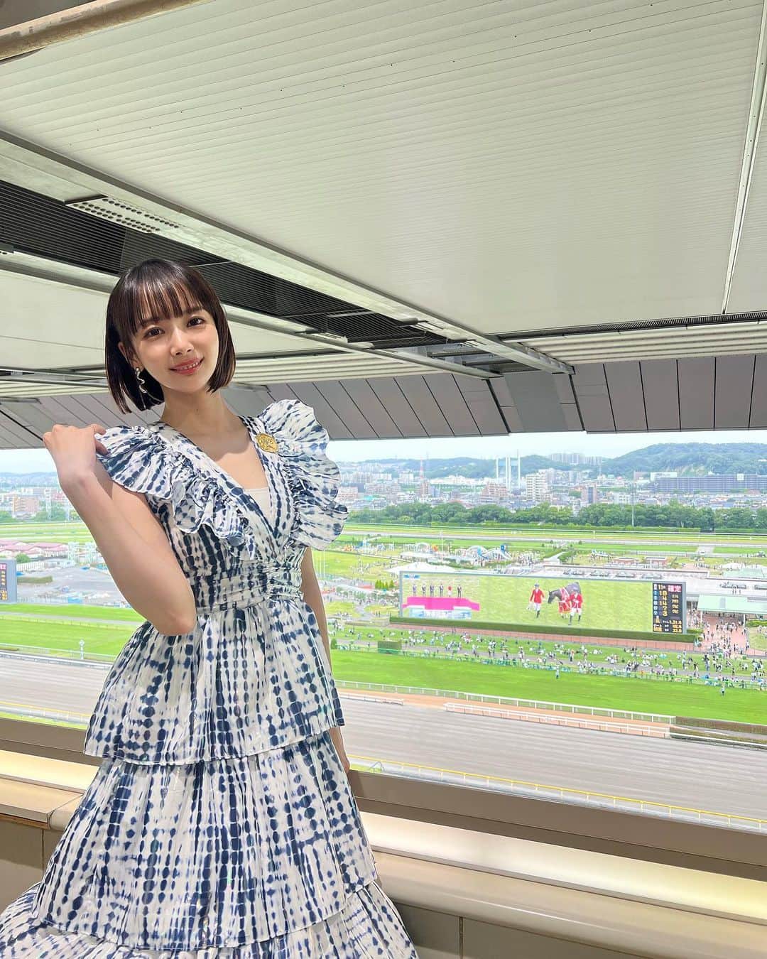 岡田紗佳さんのインスタグラム写真 - (岡田紗佳Instagram)「安田記念、ソングラインめちゃんこ強かった！！シュネルマイスター2着に入っ ...