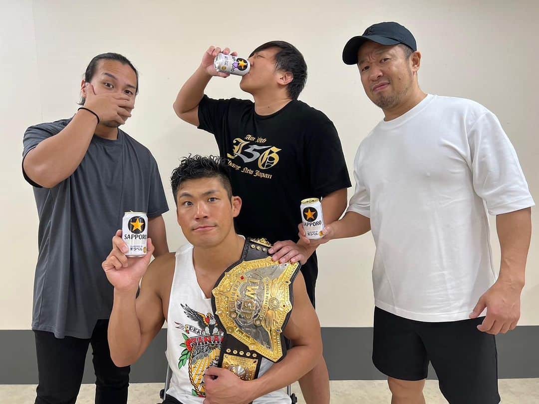 のインスタグラム：「2度目の防衛しました。  改めて大阪が めっっっちゃすっきゃねん。  #j5g #njdominion」