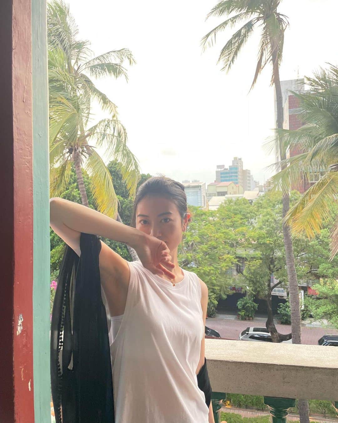 煌月爽矢のインスタグラム：「. . 南国感がたまらない！  台南の赤崁樓✨✨✨  台南真的有懷舊感😌  #台湾生活 #台南」