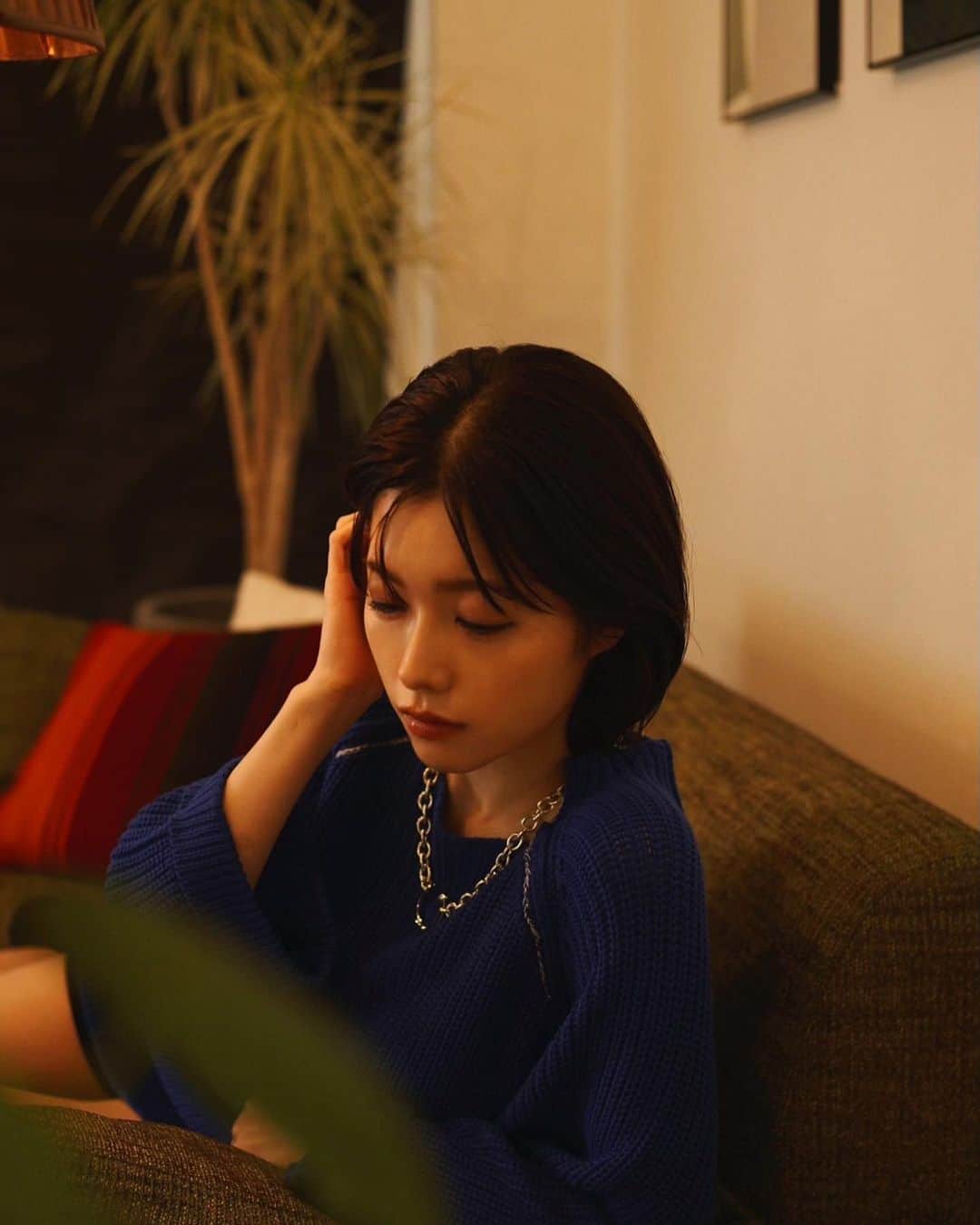 礒部花凜のインスタグラム：「.  @legenda_tokyo   . #アパレルブランド  #アパレル #モデル撮影 #オフショット」
