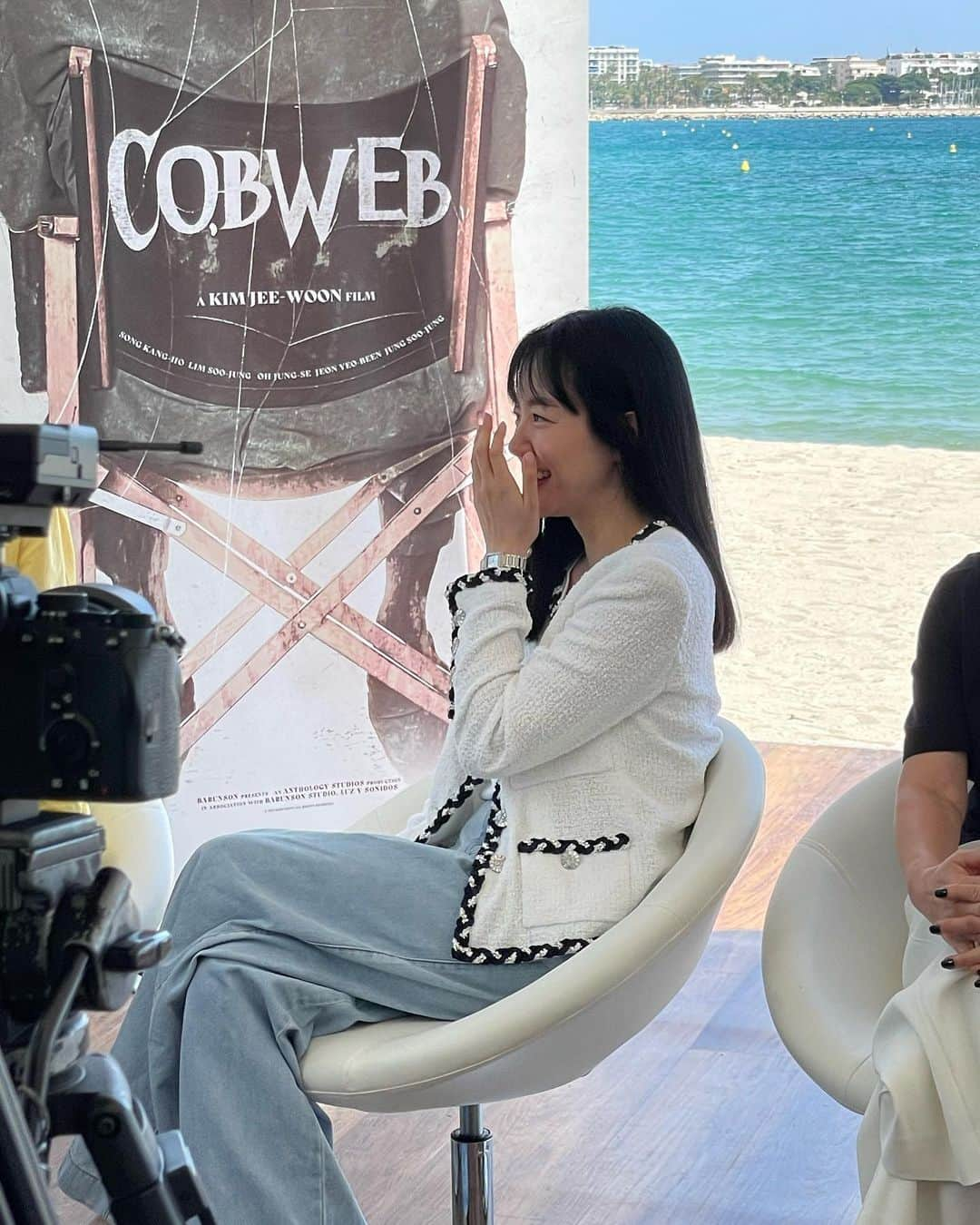 イム・スジョンさんのインスタグラム写真 - (イム・スジョンInstagram)「기억할 만한 순간들🤍 #cobweb #cannes2023」6月4日 23時57分 - soojunglim_