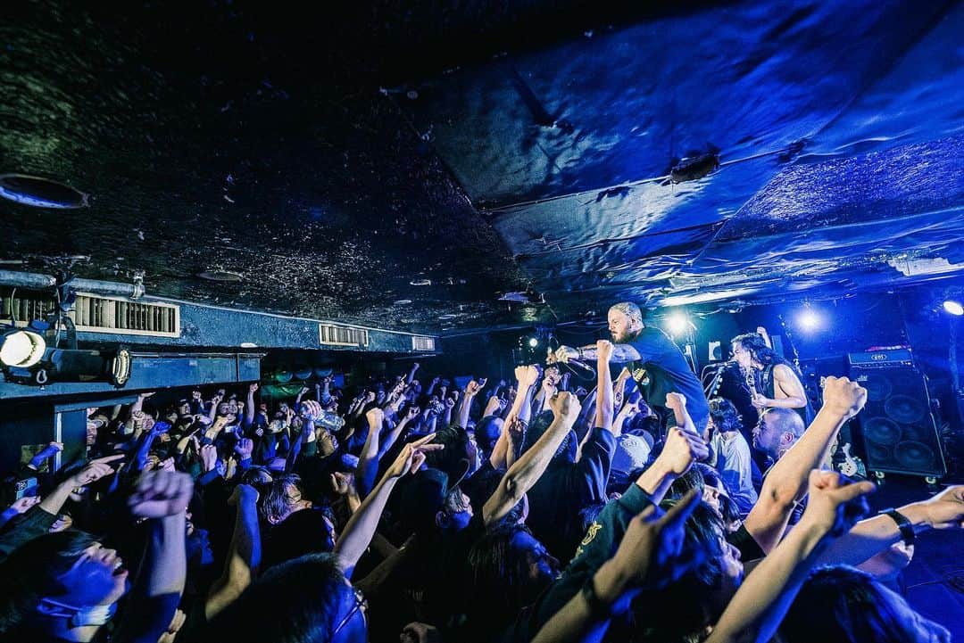 Crystal Lakeのインスタグラム：「Ankh Eastern Japan tour 2023  Day 2 2023.6.3 at 八王子Rips  photo: @seijiro243  #CrystalLake #AnkhTour2023 #SHADOWS #Prompts」