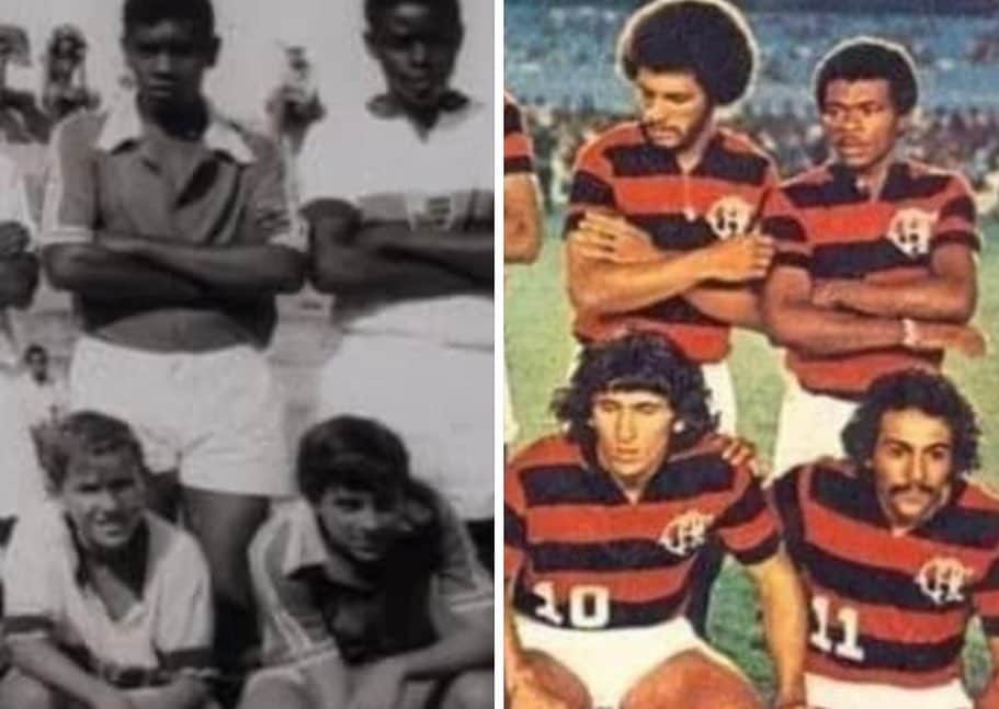 ジーコさんのインスタグラム写真 - (ジーコInstagram)「Coisas boas do futebol. Aos 15 anos, em 1968, jogando na Escolinha do Flamengo, fomos a Tres Rios fazer um amistoso contra o America de lá. Foi 1x1 e quem estava contra era o Ze Roberto, que depois jogamos juntos no Flamengo. Ele que me enviou essas fotos. Show de bola. Obrigado Ze」6月5日 0時37分 - zico