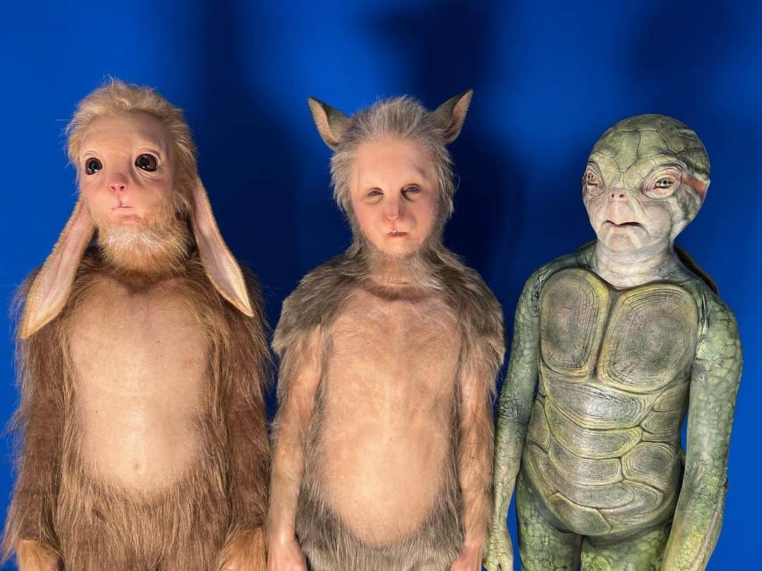 ジェームズ・ガンのインスタグラム：「Humanimals @legacyeffects #gotgvol3」