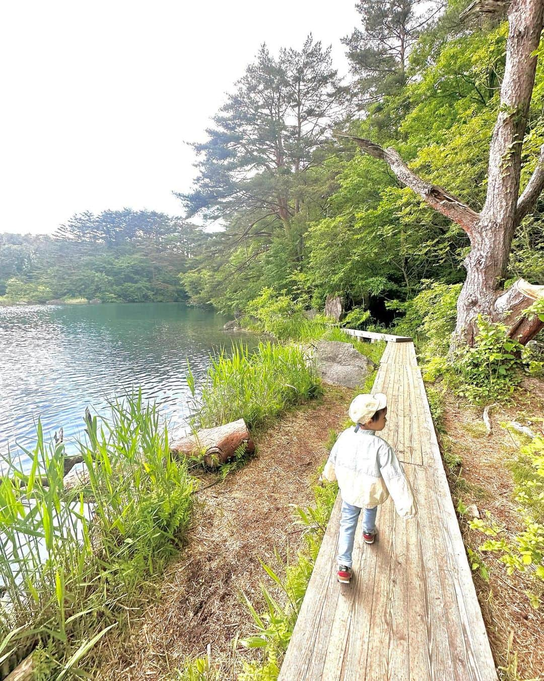 日向すずさんのインスタグラム写真 - (日向すずInstagram)「福島旅行最高に気持ちよかった🧺🤍  自然と触れ合うの大好き🌱」6月5日 10時57分 - osuzudashi_