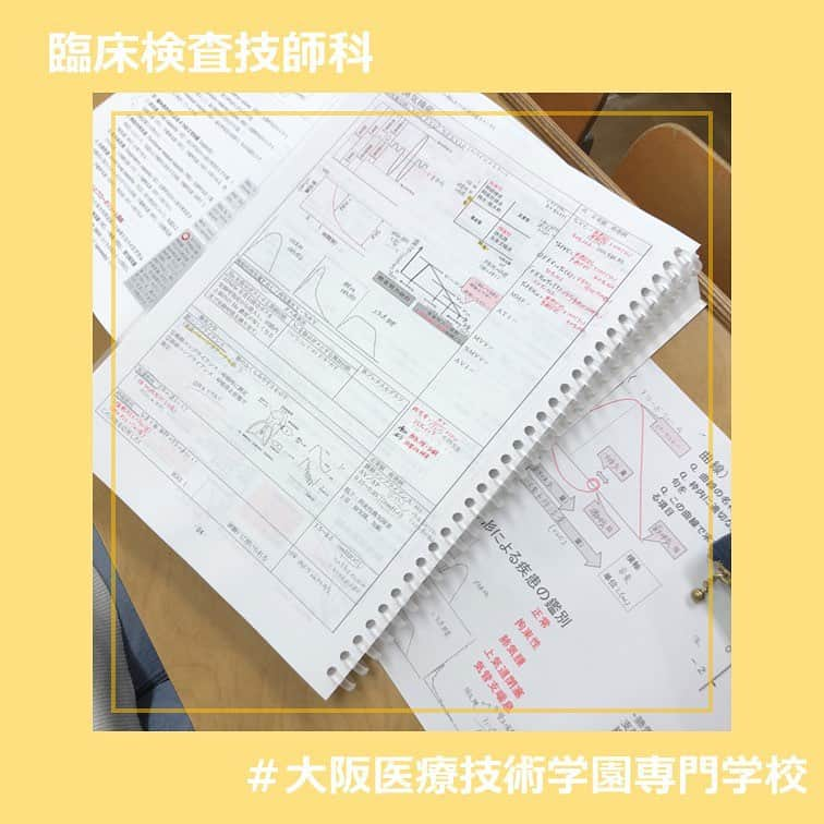 大阪医療技術学園専門学校（ＯＣＭＴ）さんのインスタグラム写真 - (大阪医療技術学園専門学校（ＯＣＭＴ）Instagram)「❀´-   臨床検査技師科3年生の国家試験対策です‼️ 今日は生理機能検査学🙂  まとめプリントで知識を定着していきます♬  #大阪医療技術学園専門学校  #ocmt #臨床検査技師科  #臨床検査技師  #生理機能検査  #臨床検査技師のたまご」6月5日 10時51分 - ocmt.love