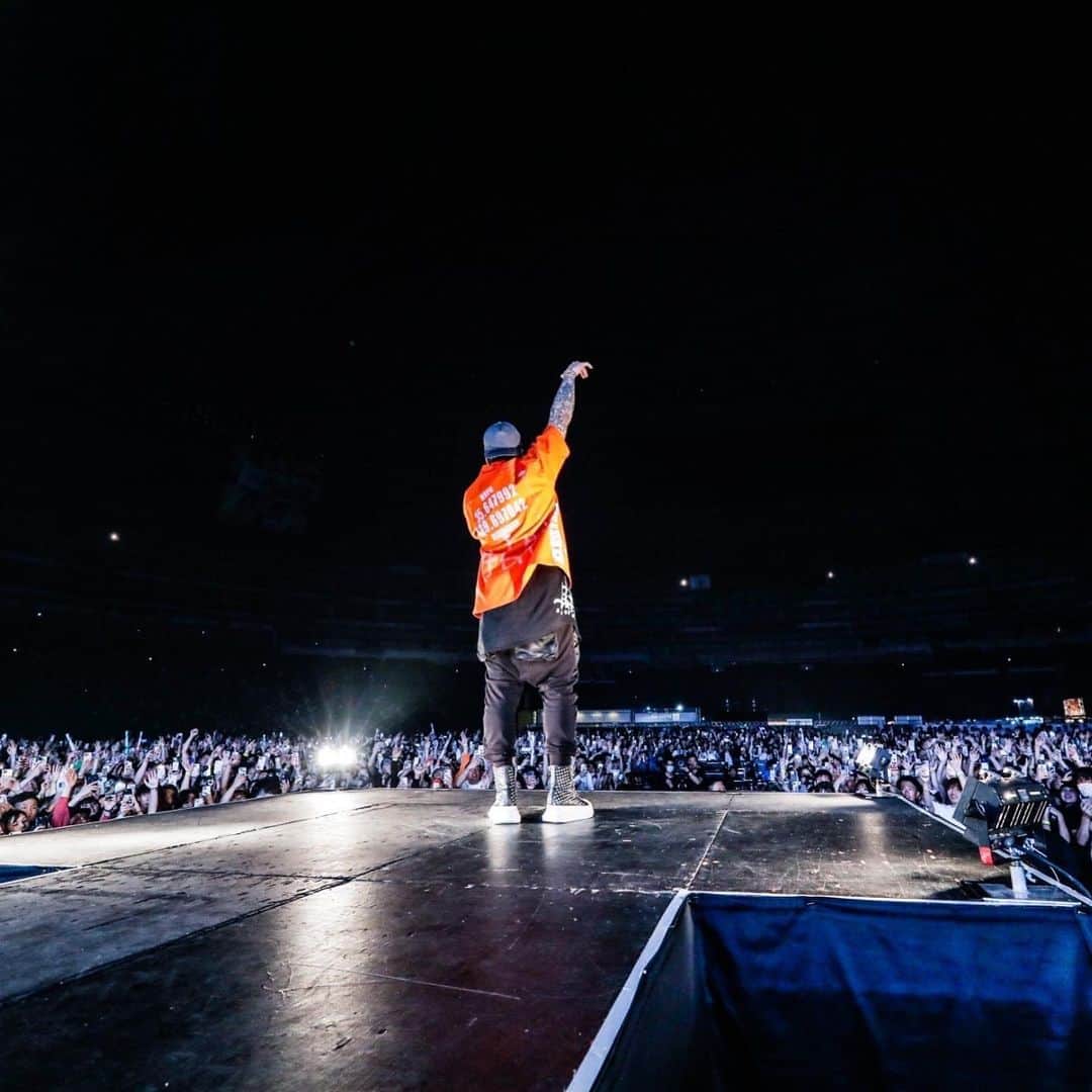 MC TYSONさんのインスタグラム写真 - (MC TYSONInstagram)「LIVEブチかました✌🏽😎🔥Thank you Fukuoka 🙏🏽💙 Thank you @music_circus_f 🎪🙌」6月5日 11時18分 - mctyson_official