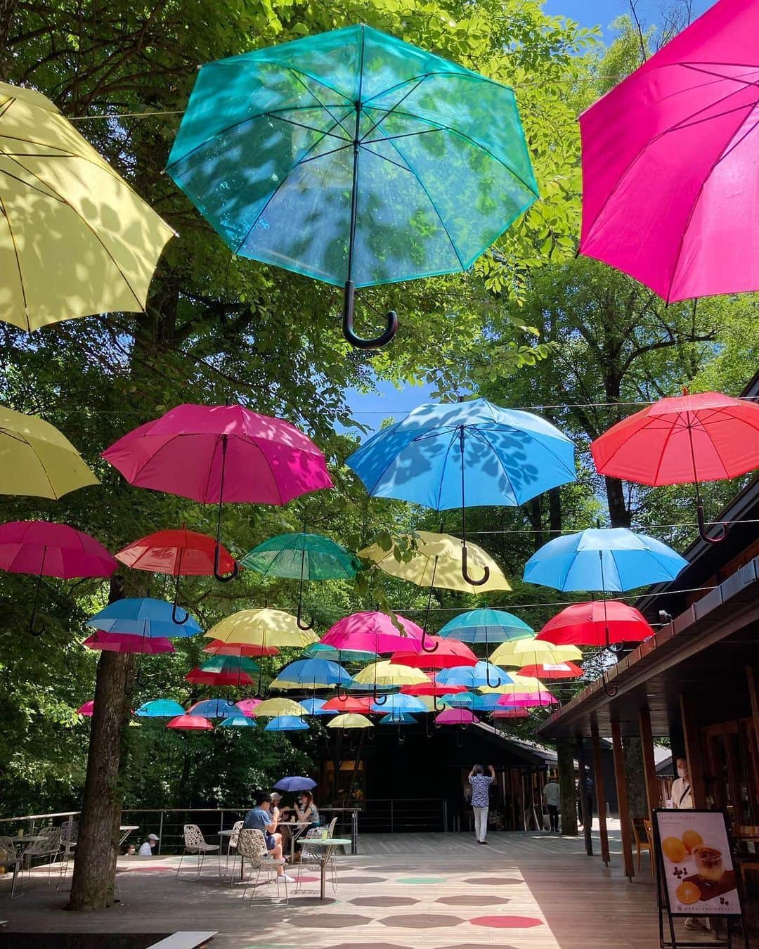旅行比較サイト・トラベルコ 理想の旅を、いちばん安く。さんのインスタグラム写真 - (旅行比較サイト・トラベルコ 理想の旅を、いちばん安く。Instagram)「#ハルニレテラス / 長野  星野リゾートが運営するショップ街「ハルニレテラス」で、100本を超える色とりどりの傘が飾られる「軽井沢アンブレラスカイ」が開催されます。  傘のアーケードでは1日3回、シャボン玉が浮かびます。これは雨上がりの虹をイメージしたのだとか🌈  他にも、ディナータイムのライトアップや、雨の日にだけ楽しめるレイニーアート、大きなシャボン玉づくりなど、見所＆イベントが満載です！  ●軽井沢アンブレラスカイ2023 期間：2023年6月2日（金）～7月9日（日） ※最新情報は公式サイトにてご確認ください ━━━━━━━━━━━ 📍 #ハルニレテラス （長野県北佐久郡） ━━━━━━━━━━━ ハルニレテラスの詳しいスポット情報はこちら👇 https://www.tour.ne.jp/j_spot/128354/  Photo: @3muchimuchi.muu.03さん 素敵な写真をありがとうございます💛  ********** あなたが旅先で出合った素敵な風景に #トラベルコ または #travelko をつけて投稿してみてください📷 こちらのアカウントで紹介させていただくかも！  投稿を見て「行きたい！」と思ったら保存でクリップ。 フォロー＆いいねもお願いします🌟  ********** 国内海外1500以上の旅行サイトをまとめて比較！ 旅行の最安値を探すなら「トラベルコ」  プロフィール欄のURLから早速検索🔍 @travelko_official  #軽井沢観光 #karuizawa #軽井沢 #星野リゾート #nagano #長野 #長野旅行 #長野観光 #日本の絶景 #japantrip #japantravel #絶景 #フォトジェニック #ファインダー越しの私の世界 #誰かに見せたい景色 #旅行好きな人と繋がりたい #写真好きな人と繋がりたい #女子旅 #一人旅 #旅行好き #旅 #旅行 #観光 #trip #travelko #トラベルコ」6月5日 12時00分 - travelko_official