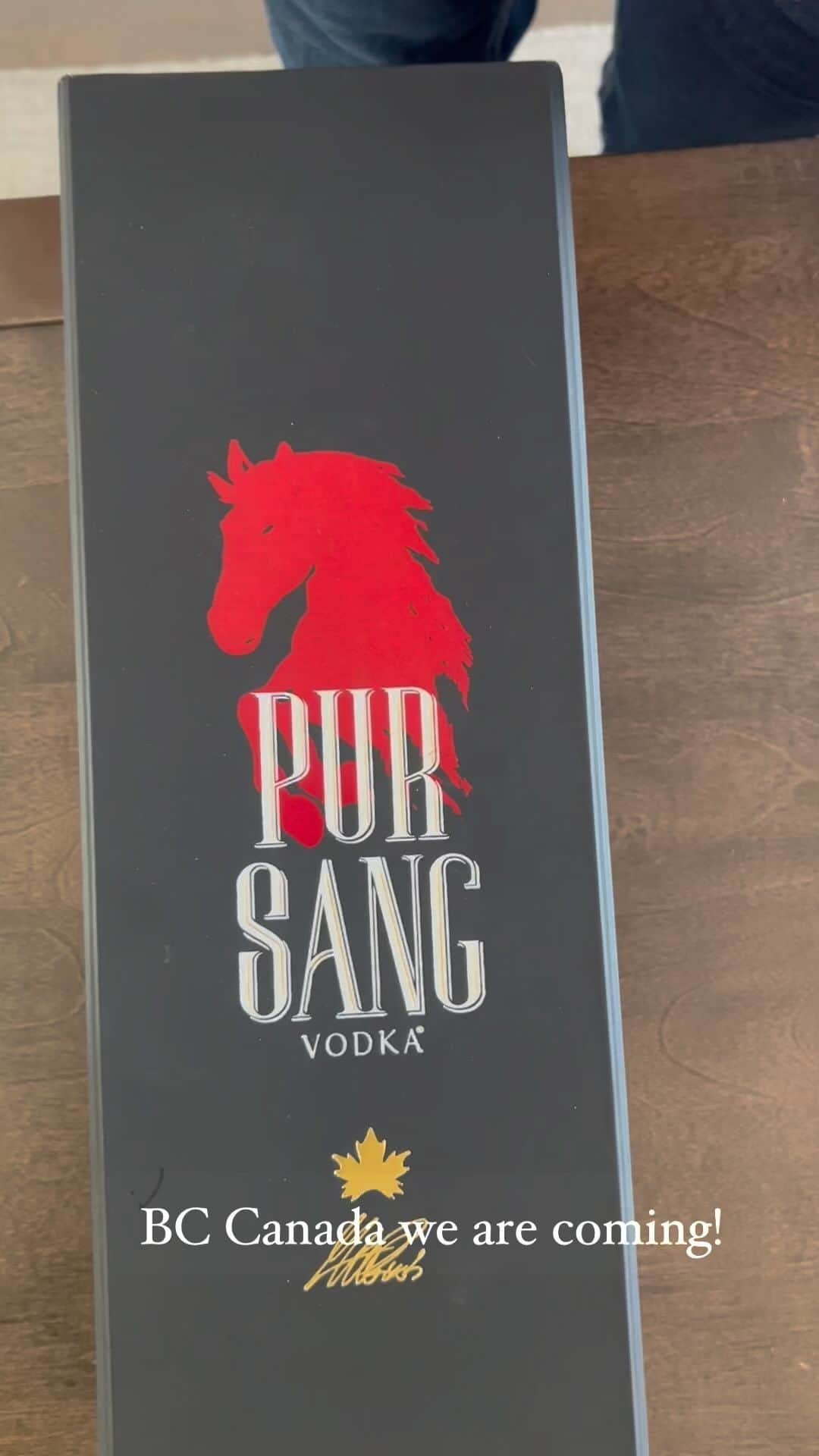 ジョルジュ・サンピエールのインスタグラム：「Saturday June 10th at 11am I will be at BC LIQUOR at 39TH & CAMBIE Vancouver to meet and greet people who support us for my official PUR SANG vodka.   @_pursangvodka」