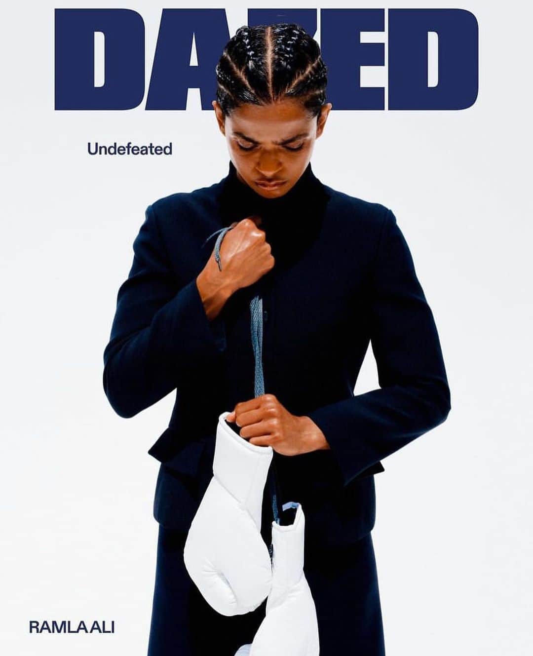 IMG Modelsさんのインスタグラム写真 - (IMG ModelsInstagram)「Undefeated. 🥊 #RamlaAli (@ramlaali) covers @dazed. 📷 @cruzcvaldez 👗 @marcus.cuffie ✂️ @_uncle__lee_ 💄 @hollysilius #IMGmodels」6月5日 6時45分 - imgmodels