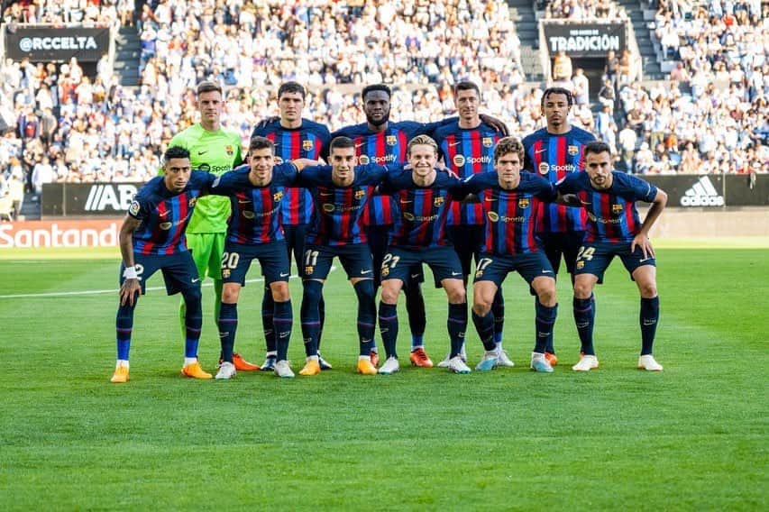 ロベルト・レヴァンドフスキのインスタグラム：「Last @laliga match of the season! @fcbarcelona」