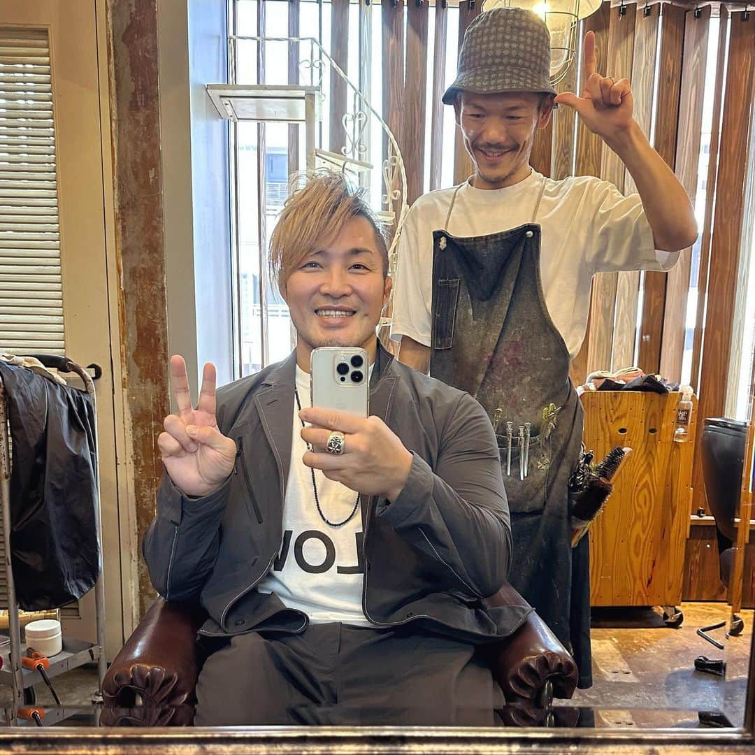 棚橋弘至さんのインスタグラム写真 - (棚橋弘至Instagram)「昨日の #hairstyle #大阪」6月5日 10時21分 - hiroshi_tanahashi