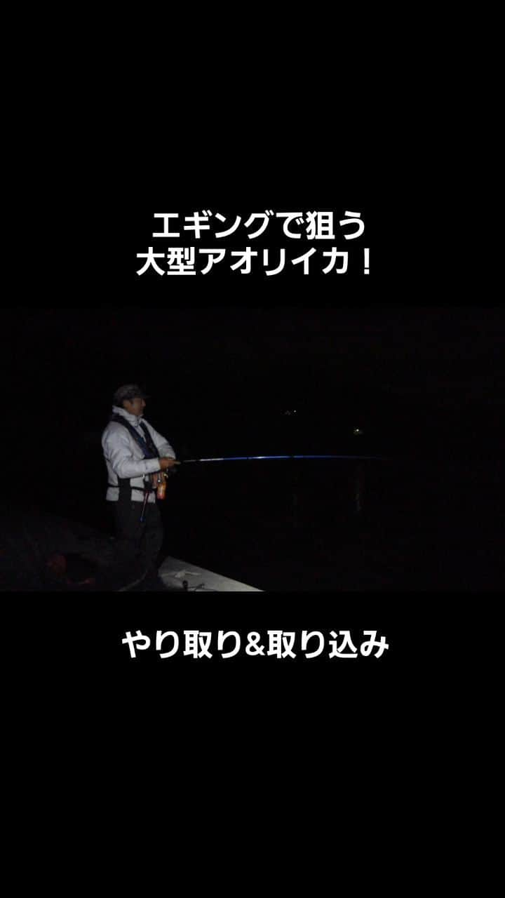 レジャーフィッシングのインスタグラム：「ロコアングラーどんとこい川上さんの やり取り&取り込み。  レジャーフィッシング７月号の特集は 「エギングで狙う大型アオリイカ」 記事では、愛媛県愛南町への遠征釣行の模様を紹介!!  ◆7月号の詳しい内容、その他の記事は、 ハイライト「最新号」から記事をチェック！ https://www.e-leisure.jp/book/  ◆岡山、広島、香川、愛媛、徳島、高知、 兵庫の一部、山口、福岡の主要な釣具店及び書店や Amazon等で販売。  ◆ご購入はこちら！ オンラインショップ【レジャーフィッシング SHOP】 https://eleisure.theshop.jp/items/74877543  #エギング #エギ #アオリイカ #ルアー #春アオリ #四国 #愛媛 #愛南町 #レジャーフィッシング #釣り #海釣り」