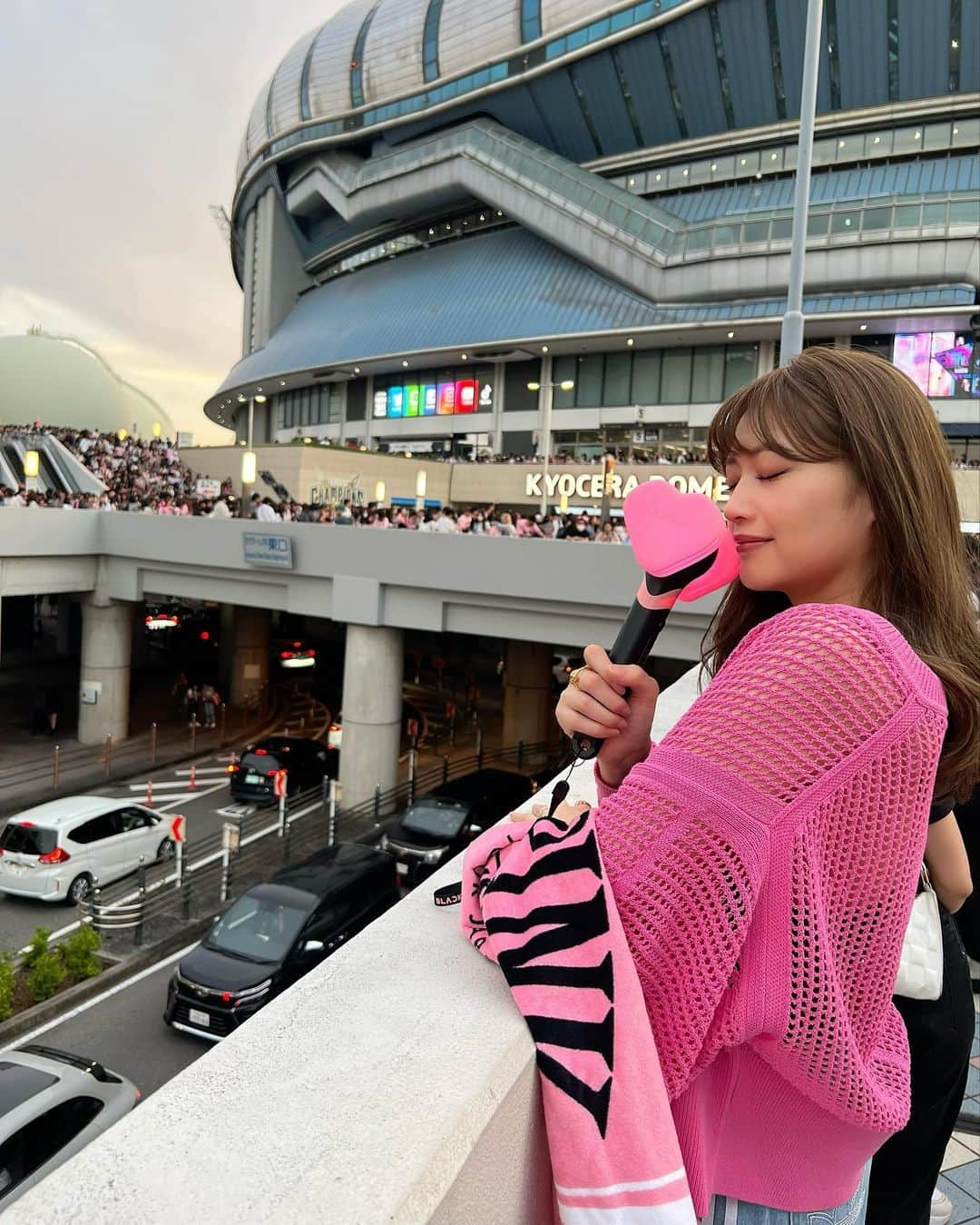 木津レイナさんのインスタグラム写真 - (木津レイナInstagram)「⁡ BLACKPINK WORLD TOUR in OSAKA🌹🎀 #bornpink #bornpinkworldtour #BLACKPINK」6月5日 20時35分 - kizu_reina