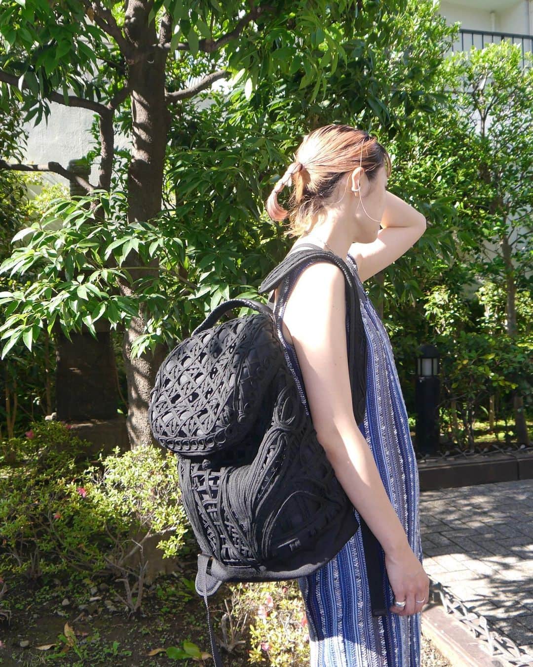 MIDWEST TOKYO WOMENのインスタグラム：「@mamekurogouchi cording embroidery🪡 🟰raschel stripe...」