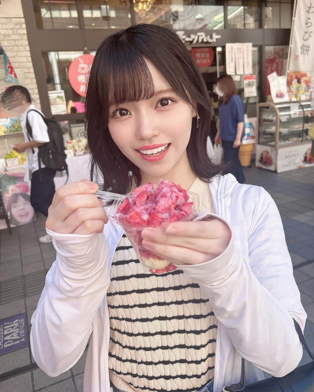 岩田陽菜さんのインスタグラム写真 - (岩田陽菜Instagram)「今年の夏はたくさん君と 一緒に過ごしたいな🍧🍧🥄」6月5日 21時03分 - hina_naso_stu48