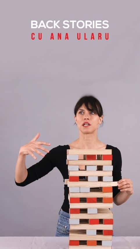 アナ・ウラルのインスタグラム：「In a new Back Stories episode powered by @glo_romania, ‘Spy/Master’ star @anaularu has three minutes to answer the questions hidden under the red and orange wooden pieces of the Jenga tower.  Watch the full video now on Reels.  With the support of @glo_romania Edited by @t.ioanaa Cinematography by @theyellowcreators Concept by @lauramuss and @t.ioanaa Translation and subtitles by @andreeamtoader  Judith State, Mădălina Craiu, Alexandru Papadopol, Ada Galeș, Ioana Bugarin and Alec Secăreanu are among the guests who accepted our challenge in the previous episodes.  The entire Back Stories series is now streaming on FilmsinFrame.com/Video and on Reels.  #FilmsinFrame #FIF_BACKSTORIES #AnaUlaru #SpyMaster #HBO #HBOMax」