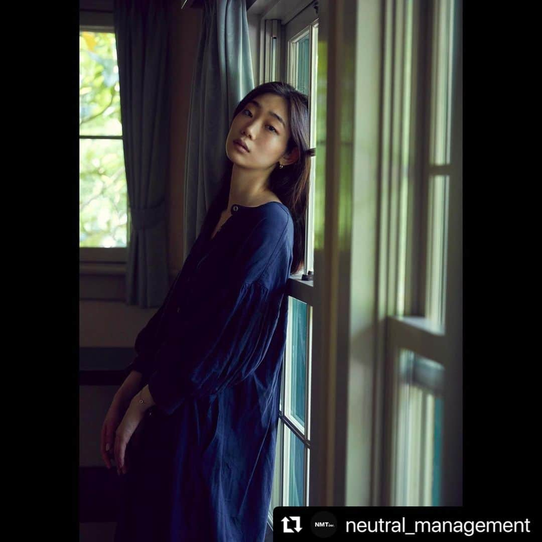 江原杏樹のインスタグラム：「#Repost @neutral_management with @use.repost ・・・ 江原杏樹　撮影：小林恵里　@eriiiii.kobayashiiiii  . https://neutral-tokyo.com/models/ebara . #江原杏樹 #nmtinc #モデル #WOMENSFASHION #COORDINATE #ファッション  #コーディネイト  #レディースファッション」