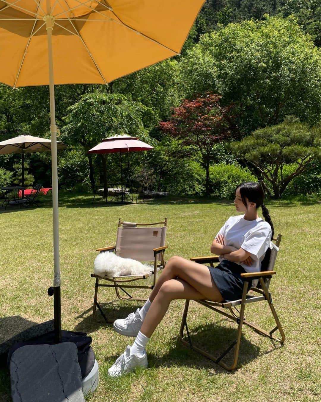 キュリ さんのインスタグラム写真 - (キュリ Instagram)「forest lodge🌳🚲⚽️ @goalstudio_official」6月5日 12時42分 - qtfreet