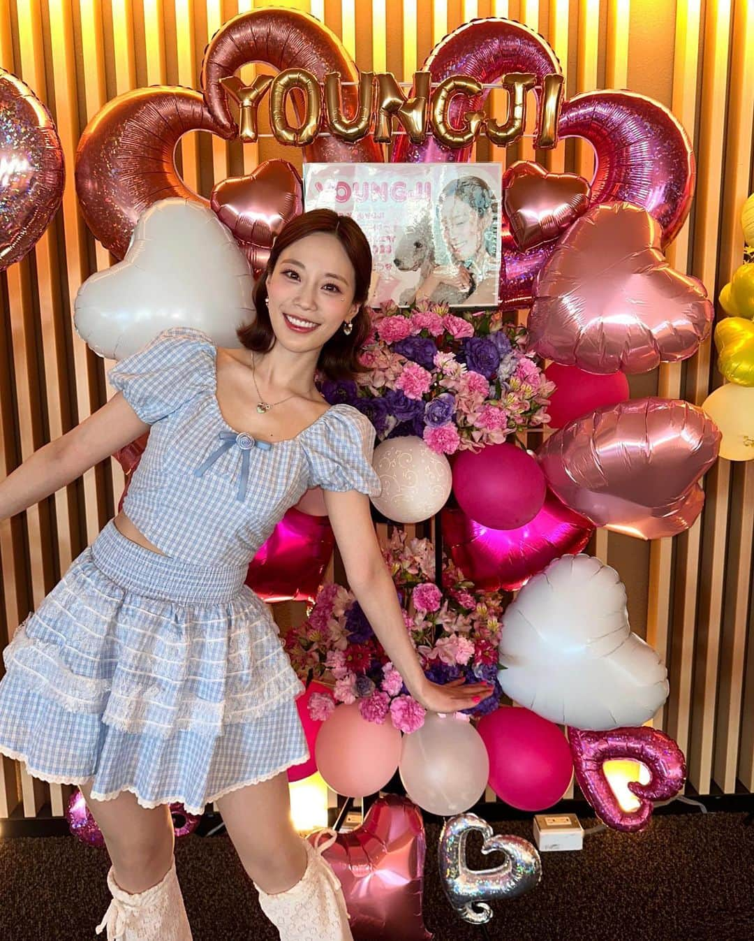 ヨンジさんのインスタグラム写真 - (ヨンジInstagram)「みなさん~ありがとうございました❤️ たいせつなじかんをつくってくださってありがとうございました👍すぐにあいましょう！ わたしのsoloもたにしみにしってください❤️」6月5日 14時18分 - young_g_hur