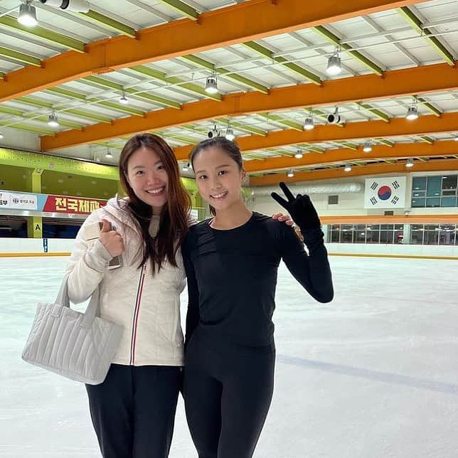 金海珍さんのインスタグラム写真 - (金海珍Instagram)「New SP for Chow Hiu Yau this season! Thank you for coming all the way from Hong Kong to Korea🇰🇷 . #choreography #choreo #figureskating」6月5日 14時21分 - haejin_kim0423