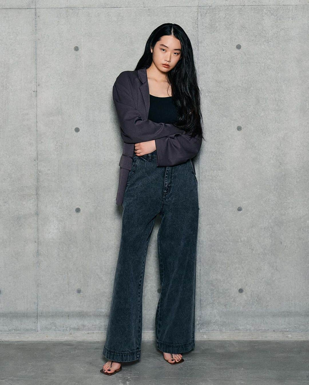 WEGOスタッフスナップさんのインスタグラム写真 - (WEGOスタッフスナップInstagram)「ㅤㅤㅤㅤㅤㅤㅤㅤㅤㅤㅤ ▪︎loose painter pants ¥5,499(tax in) color:light indigo/indigo/overdye/black size:S/M/L  _ #THESTANDARD #ザスタンダード」6月5日 18時00分 - thestandard_official_