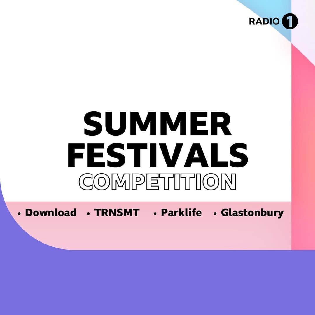 BBC Radioさんのインスタグラム写真 - (BBC RadioInstagram)「Radio 1’s Summer Festivals Competition incoming 🎪   Listen to Radio 1 Breakfast, Monday - Thursday from 8AM for your chance to win. More info and T&Cs in the link in bio.」6月5日 15時47分 - bbcradio1