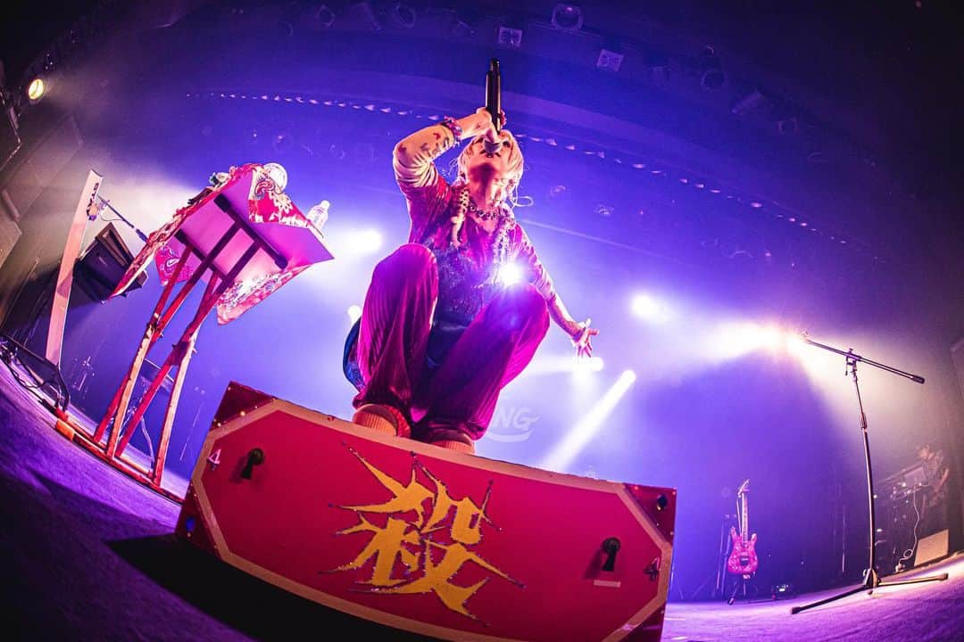 のインスタグラム：「2023.06.04  SAKAE SP-RING 2023  1. LOG OUT 2. Sugar Junky 3. 超破滅的思考 4. I LOVE ME 5. ブラックホール 6. Paranoia 7. escape from 8. クロニクル 9. おまえのドリームランド  Photo by @subaru_photo23 ©︎SAKAE SPRING 2023」