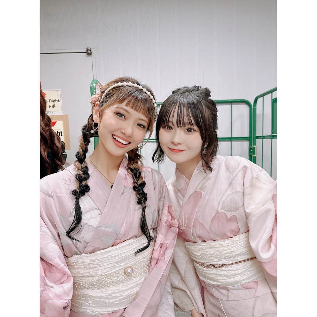 のインスタグラム：「さくらちゃん❤︎ 同い年だからイベントで会う度安心しちゃう^^」