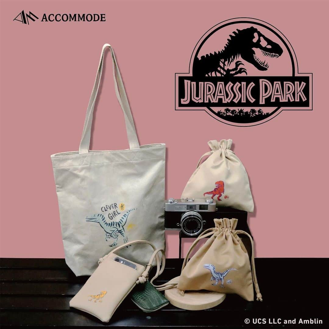 Accommodeさんのインスタグラム写真 - (AccommodeInstagram)「#jurassicpark 🦖🦕‼️  映画『ジュラシック・パーク』公開30周年！  世界中に大興奮を巻き起こした、 映画『ジュラシック・パーク』とのコラボシリーズが 新登場いたします🦖🦕🌴✨  @accommode  オンラインストア 💻 6/7（水）〜 店頭 🎪 6/5（月）〜 より販売開始‼️お見逃しなく👀‼️  詳しくは商品タグ🏷より✔︎  #accommode #アコモデ #acmd_23ss #アコモデジュラシック #ジュラシックパーク #ジュラシックパーク30周年 #ジュラシックワールド」6月5日 19時30分 - accommode