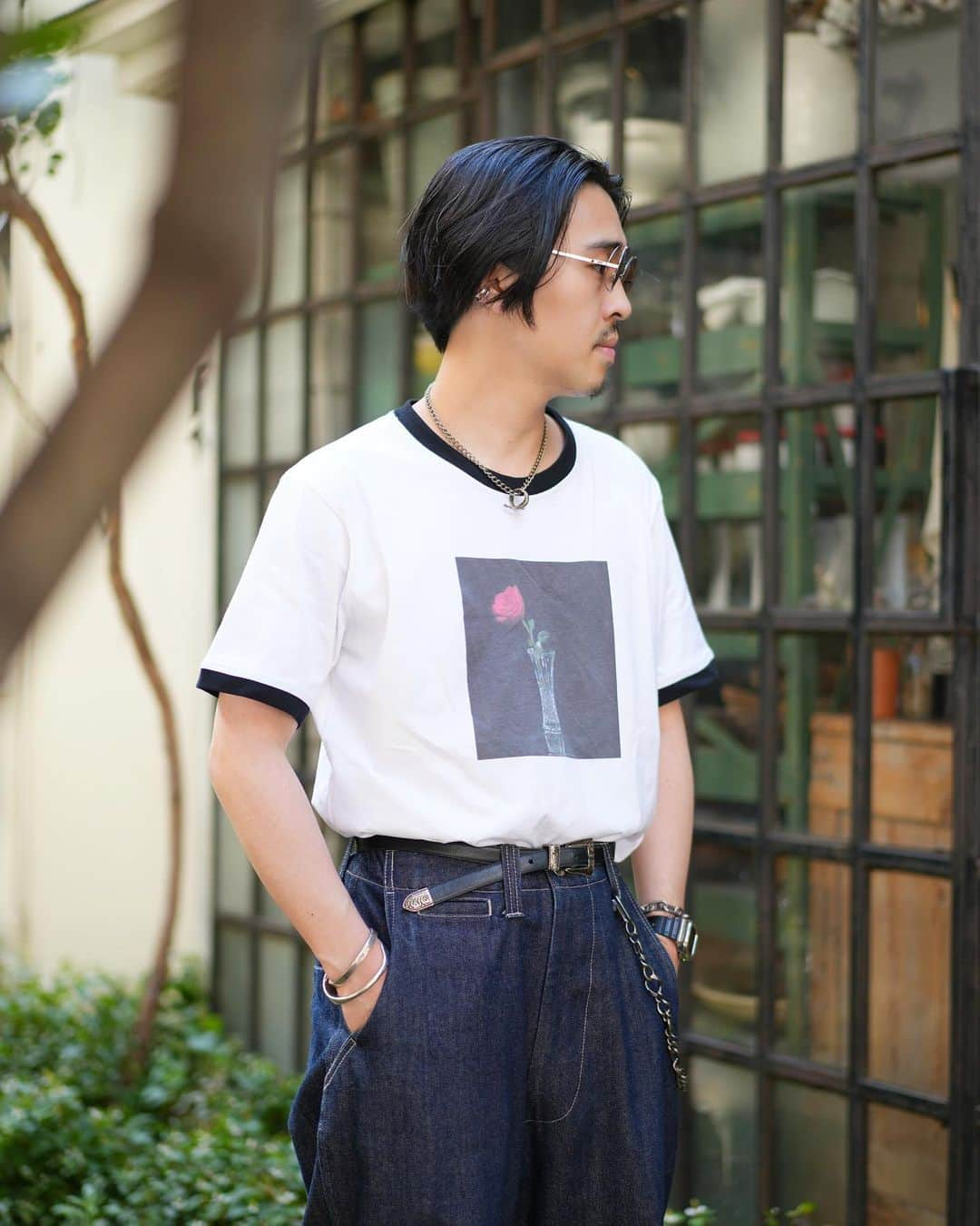 なかむさんのインスタグラム写真 - (なかむInstagram)「リンガーT着たくなります。  #ernestwbaker #margiela #etautz #gshock #hermes #リンガーtシャツ」6月5日 19時42分 - nakamu_64